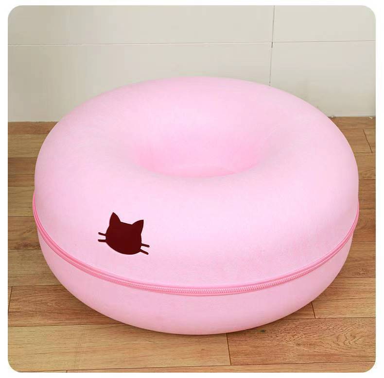 Pet Comfortable Round Tunnel Bed