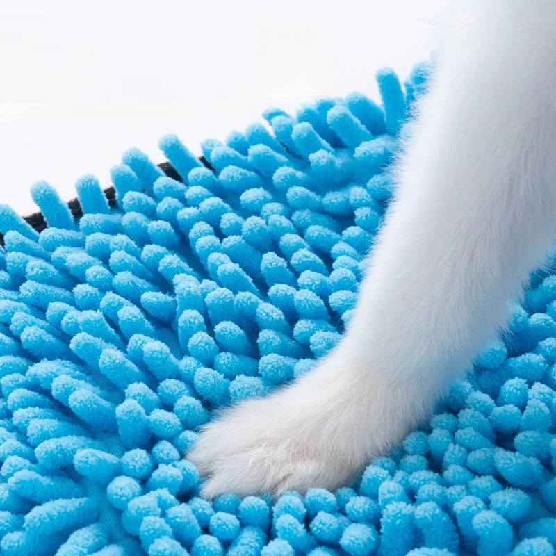 Absorbent Microfiber Quick Drying Machine Washable Hand Pocket Pet Towel