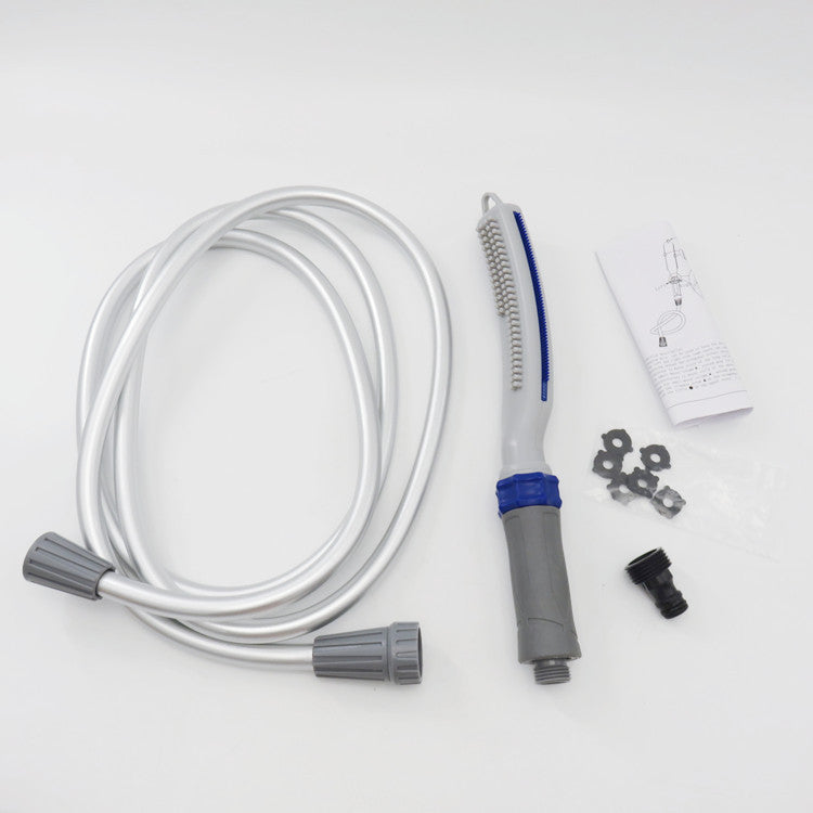 Pet Bath Shower Water Hose Grooming Brush