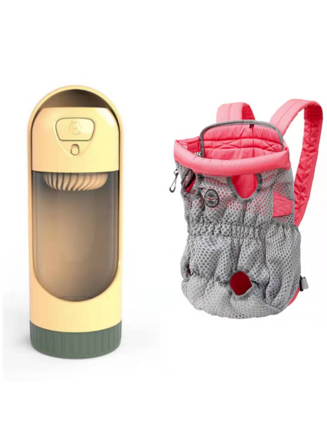 Pet Carrier Backpack Mesh Breathable Outdoor Travel Bag