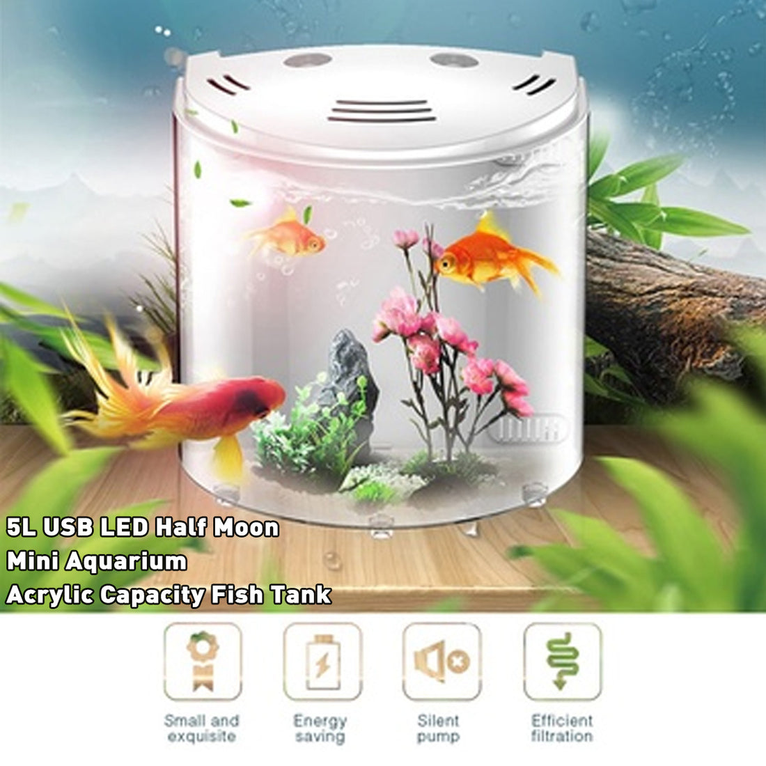 Ecological Acrylic Aquarium Fish Tank