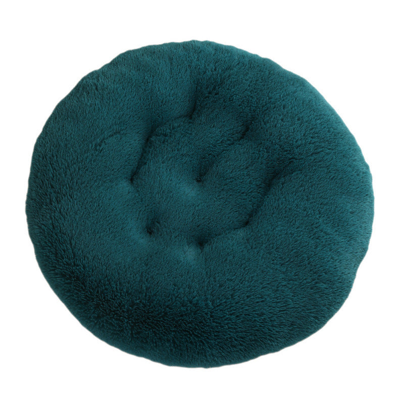 Pet Round Plush Warm Sleep Bed Mat House