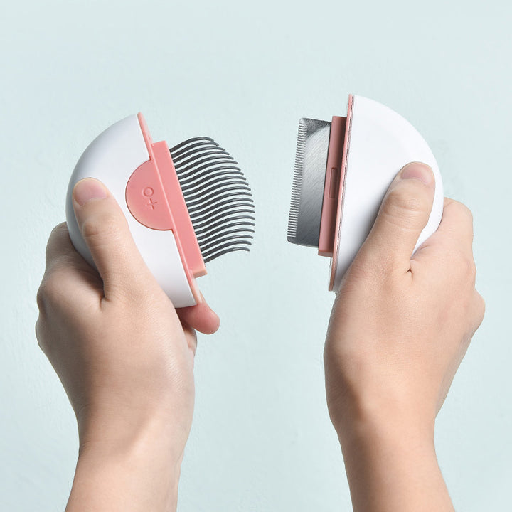 Pet Grooming Comb Steel Stripping Detangling Brush Tool