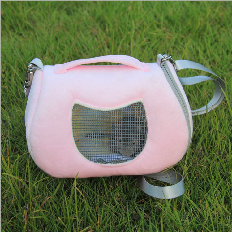 Portable Hamster Carrier Backpack Cage