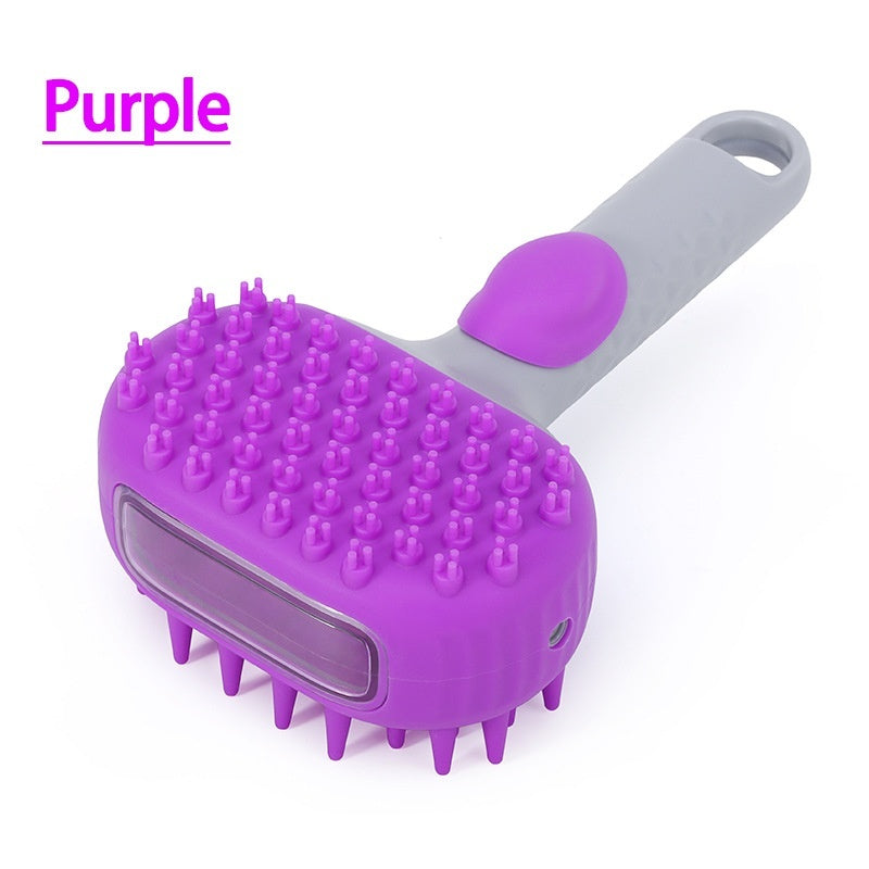 Pet Bath Shower Floating Hair Cleaning Brush