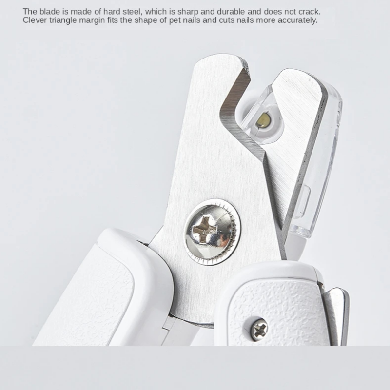 Professional LED Pet Nail Clipper Scissors Grooming Tool