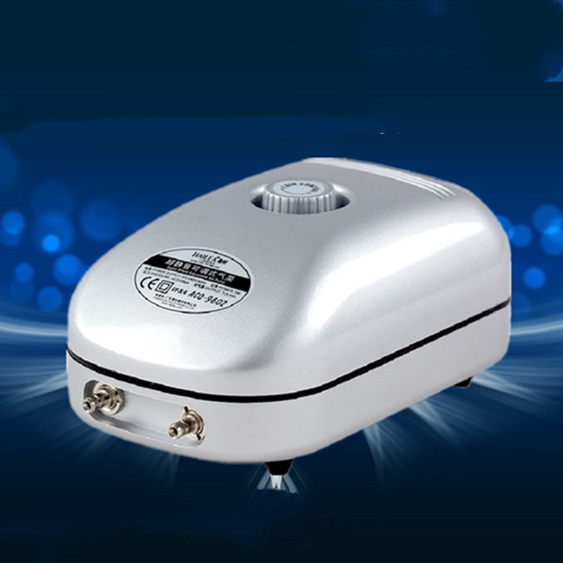 Ultra Quiet Double Four Head Fish Tank Air Pump Oxygen System