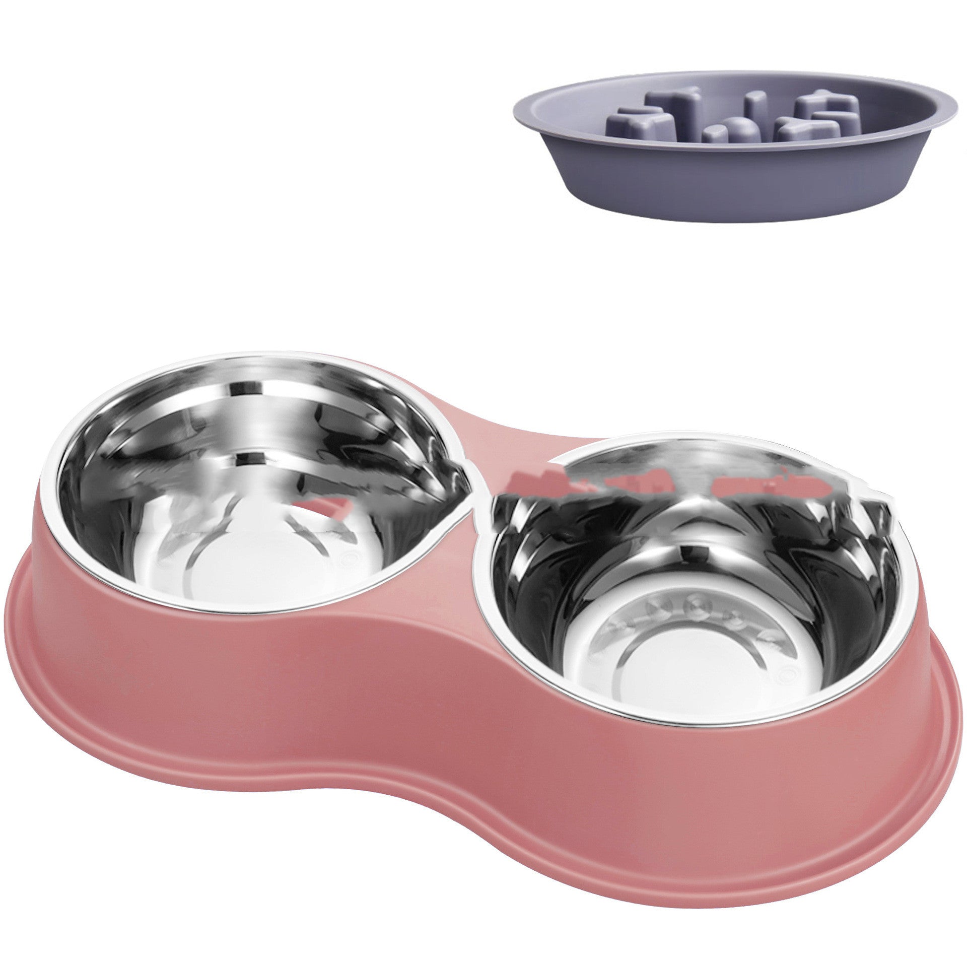 Pet Slow Feeding Bowl Removable Anti Choke Feeding Dish