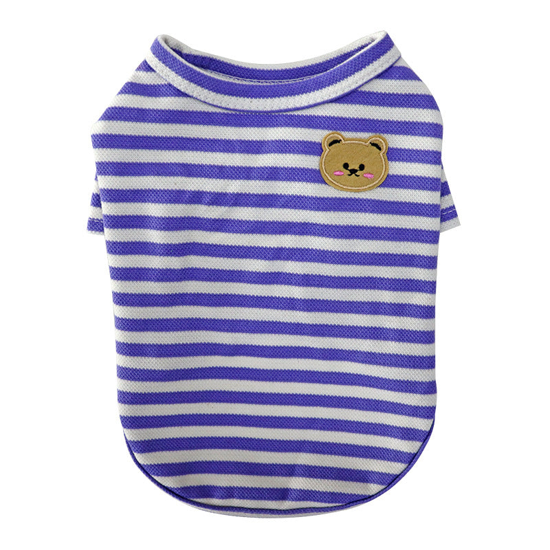 Pet Summer Breathable T-Shirt Clothing Apparel