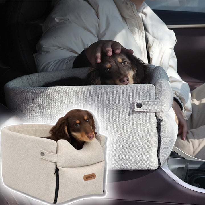 Portable Pet Car Seat Bed Safety Travel Carrier Bag