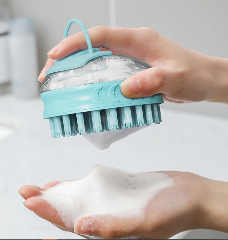 Pet Bath Rub Massage Grooming Brush