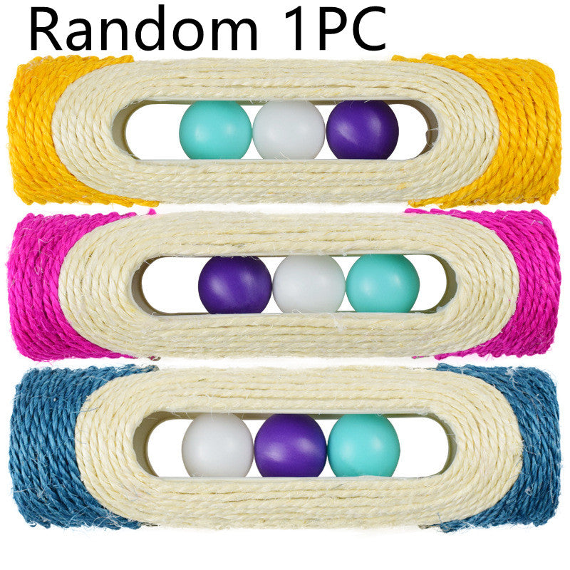 Pet Long Sisal Drum Three Piece Toy Set