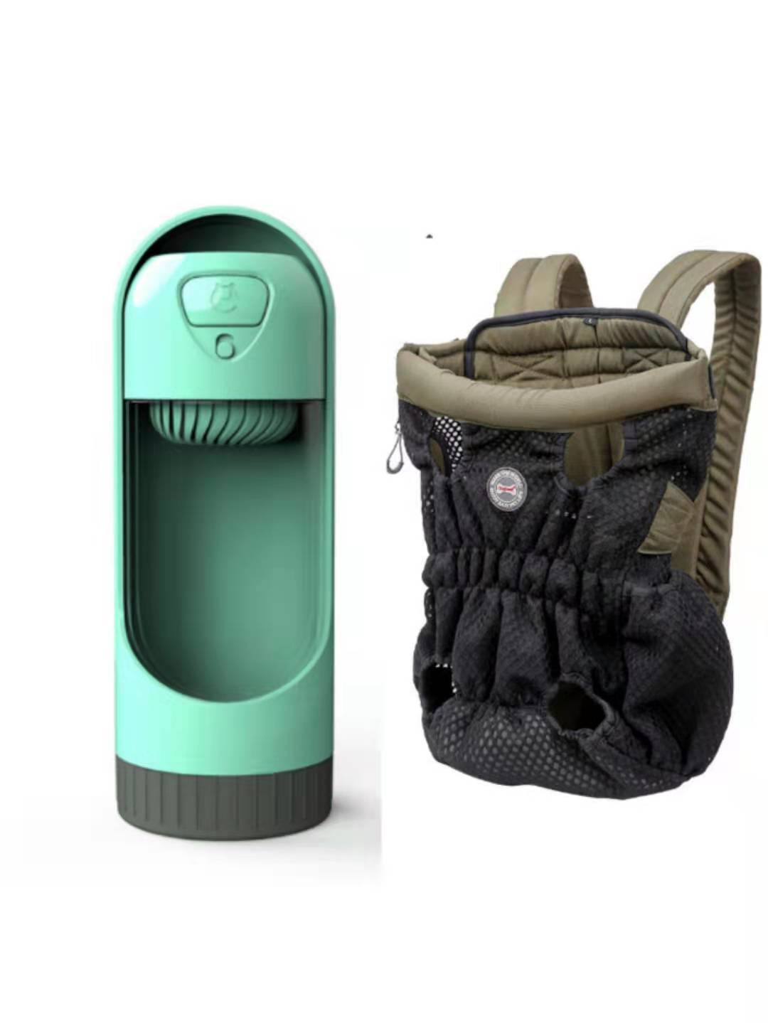 Pet Carrier Backpack Mesh Breathable Outdoor Travel Bag