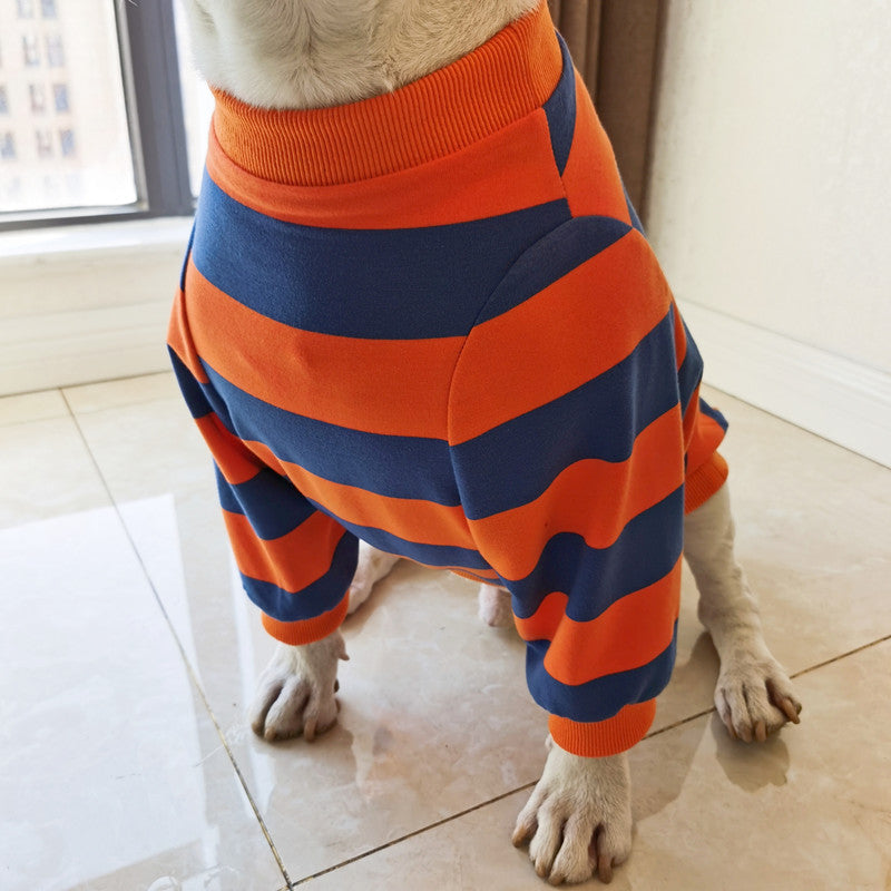 Pet Fashion Striped Cute Simple T-Shirt Apparel
