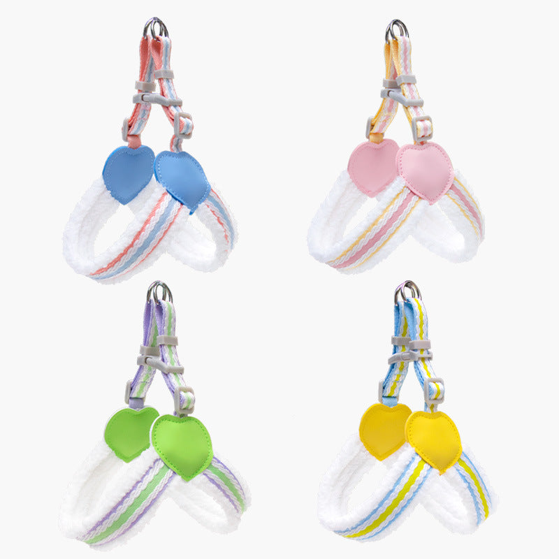 Pet Chest Vest Breathable Summer Walking Leash