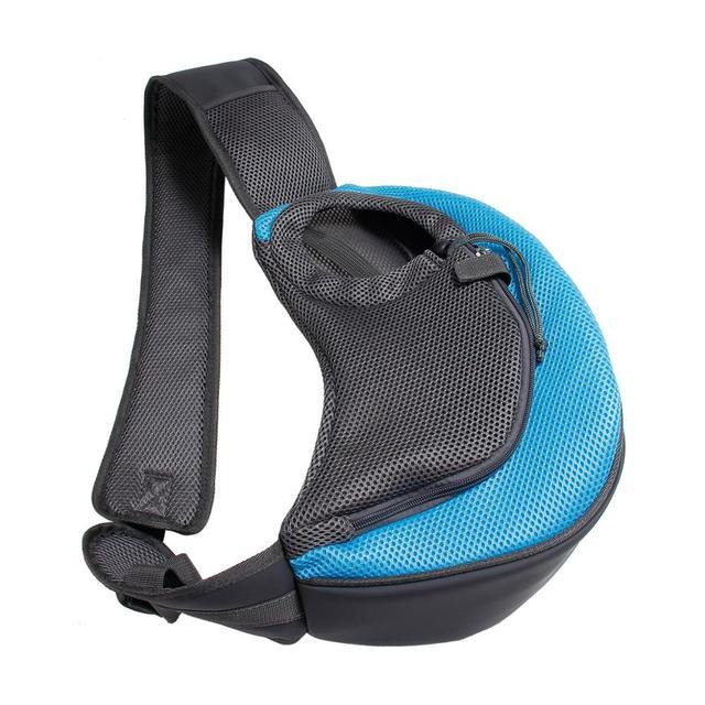 Pet Carrier Mesh Oxford Outdoor Travel Shoulder Sling Tote Breathable Comfort Bag