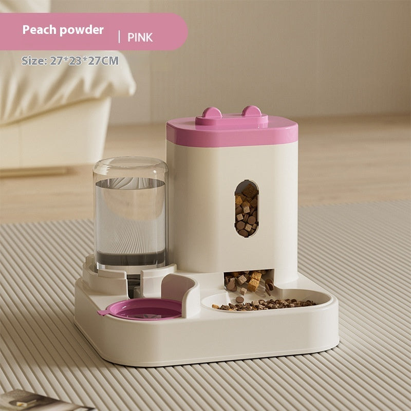 Pet Automatic Feeding Water Dispenser Bowl