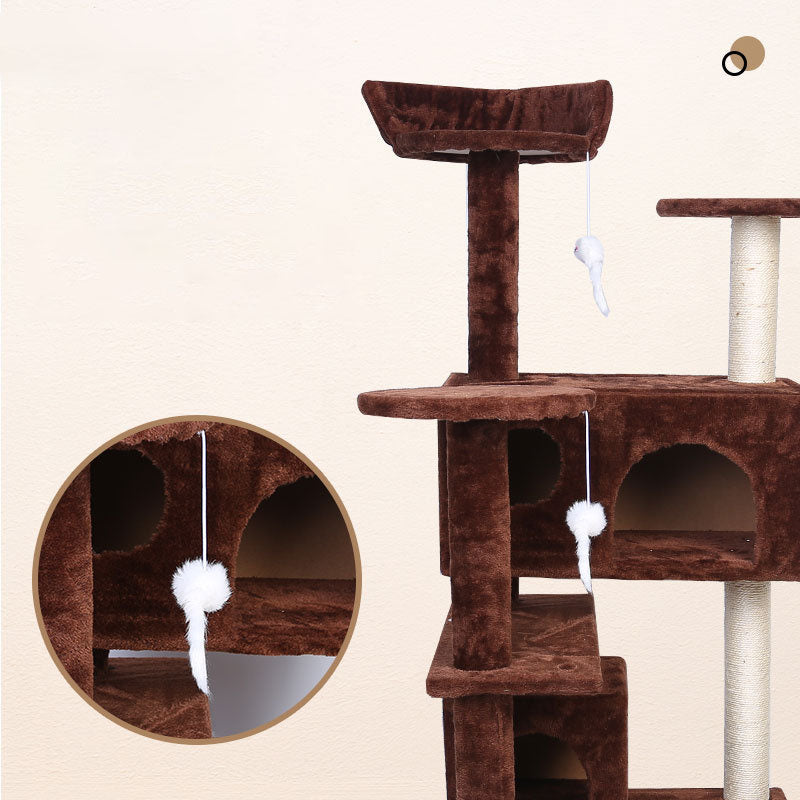 Pet Luxury Villa Climbing Frame Interactive Toy
