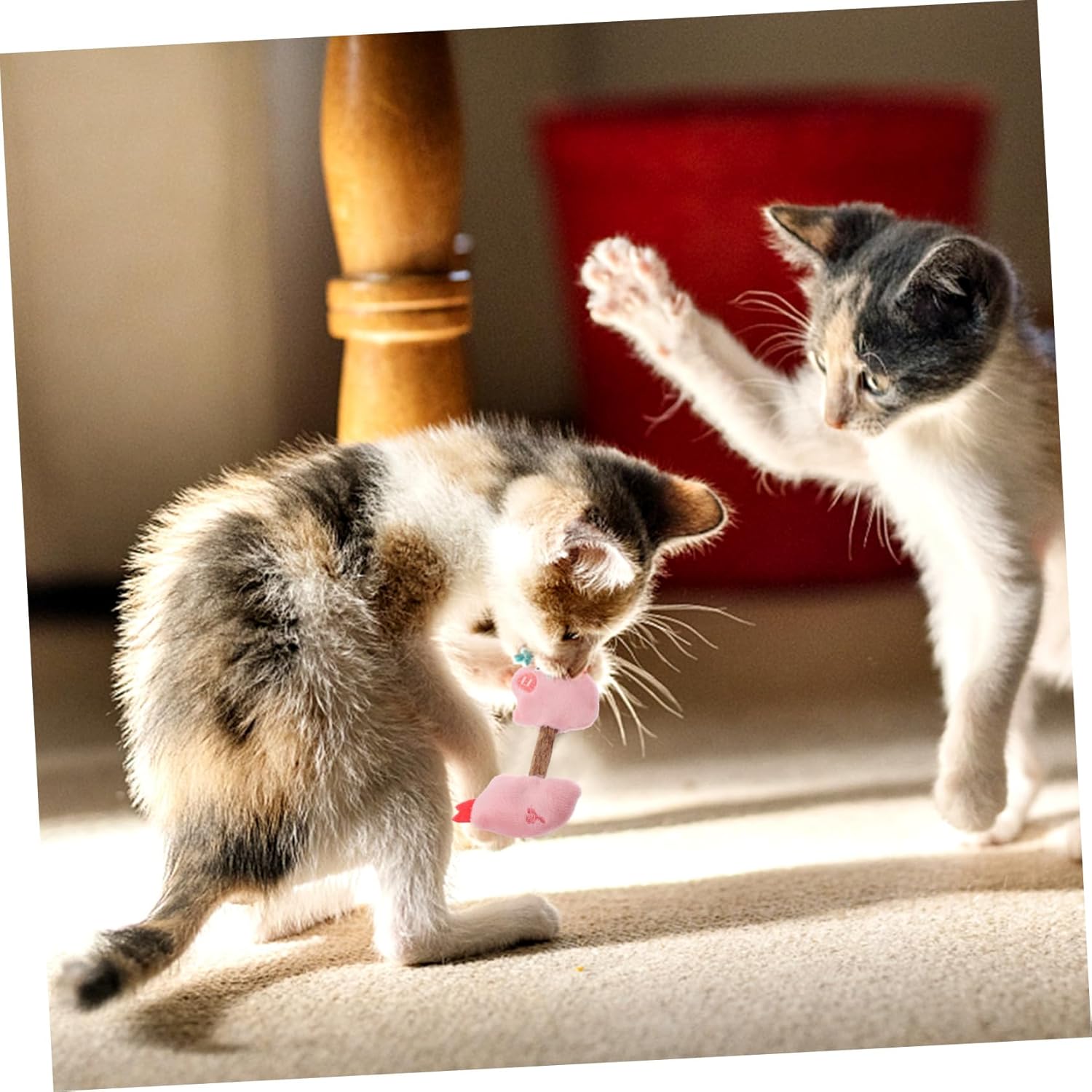 Pet Chew Stick Teeth Cleaning Interactive Teaser Toy Sticks