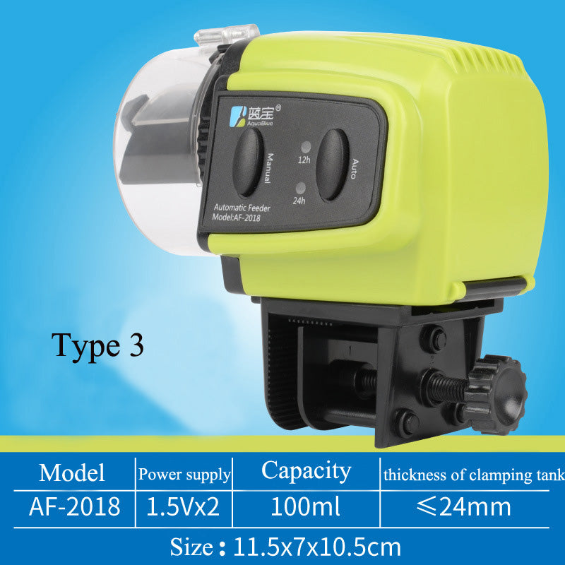 Large Capacity Automatic Fish Feeder Dispenser
