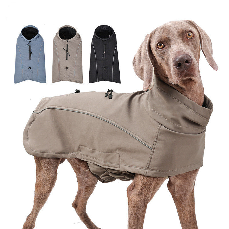 Pet Outdoor Soft Shell Jacket Clothing Apparel