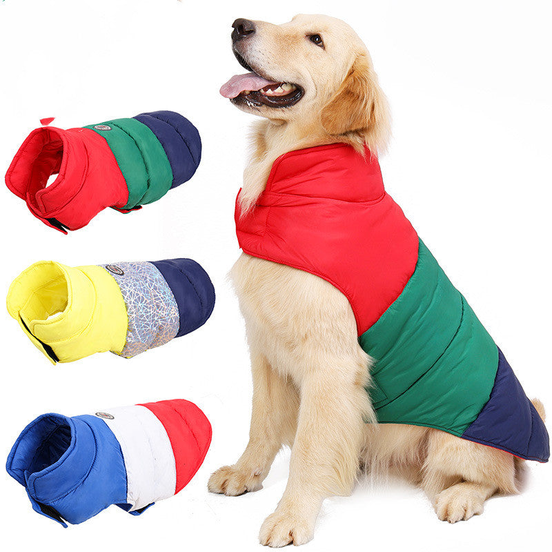Pet Thickened Warm Water Repellent Winter Down Jacket Apparel