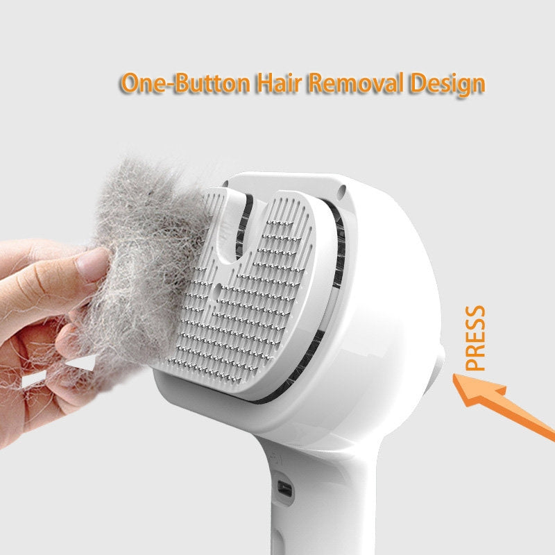 Self Cleaning Pet Grooming Brush Dematting Mist Comb