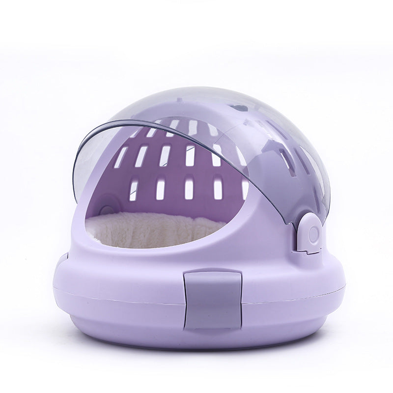 Pet Space Capsule Carrier Panoramic View With Cushion Travel Bag