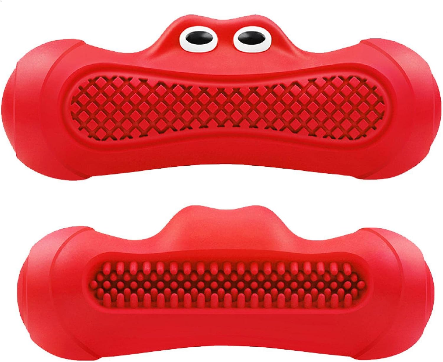 Pet Vocal Rugby Natural Rubber Teething Chew Toy