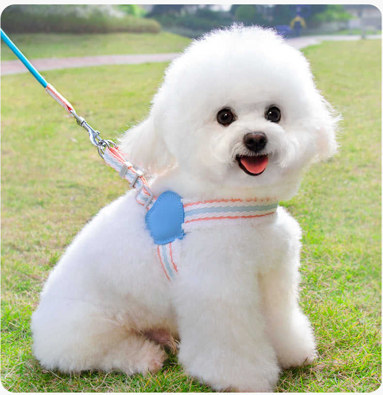 Pet Chest Vest Breathable Summer Walking Leash