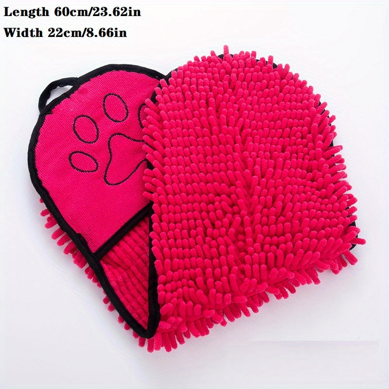 Absorbent Microfiber Quick Drying Machine Washable Hand Pocket Pet Towel