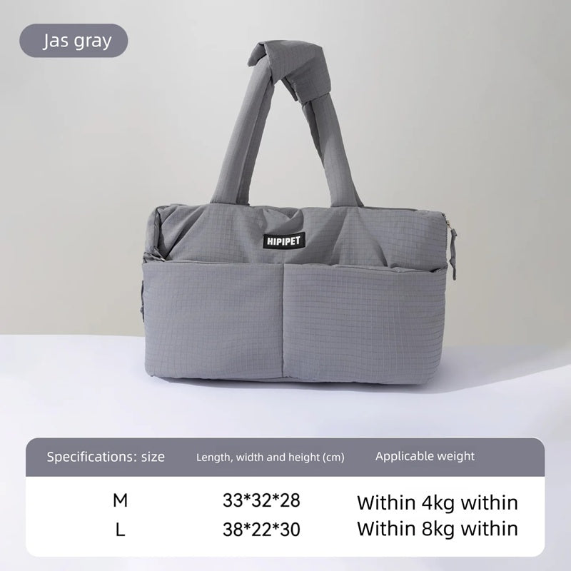 Pet Car Seat Carrier Adjustable Safety Leash Portable Console Travel Bag