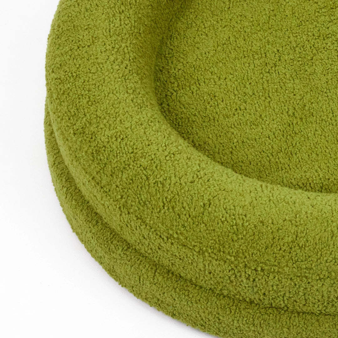 Pet Solid Color Leisure Round Nest Bed
