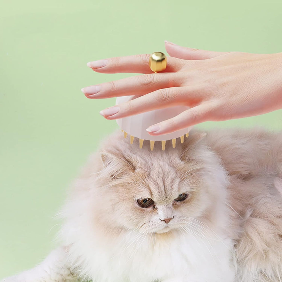 Pet Bath Massage Shampoo Grooming Brush Tool