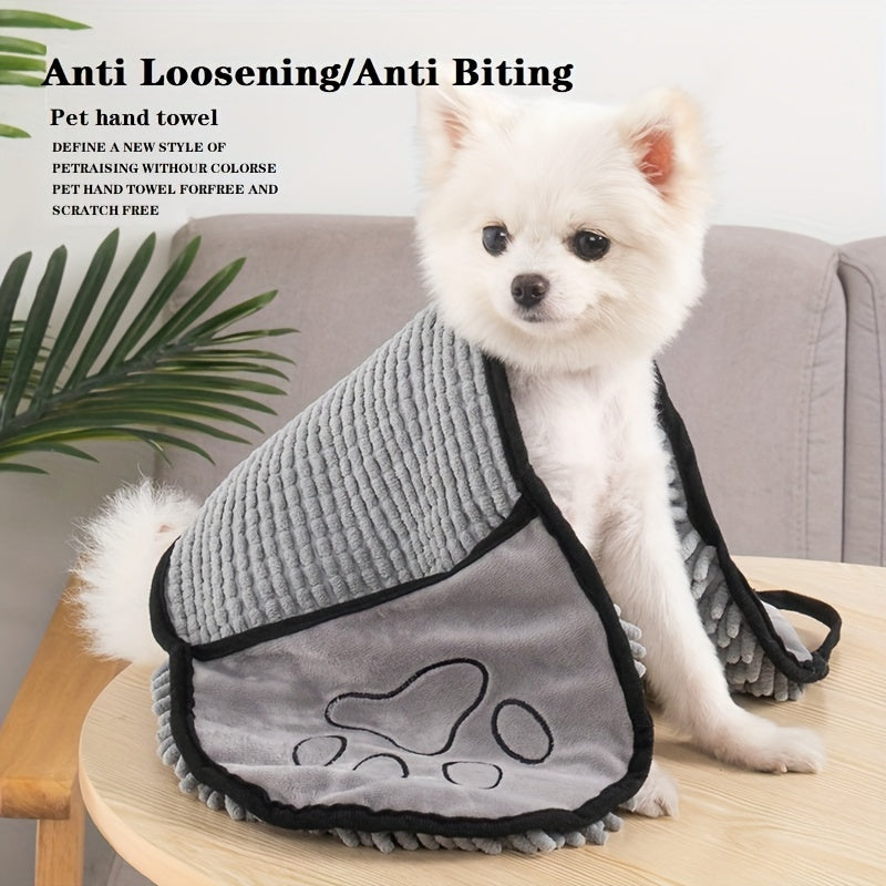 Absorbent Microfiber Quick Drying Machine Washable Hand Pocket Pet Towel