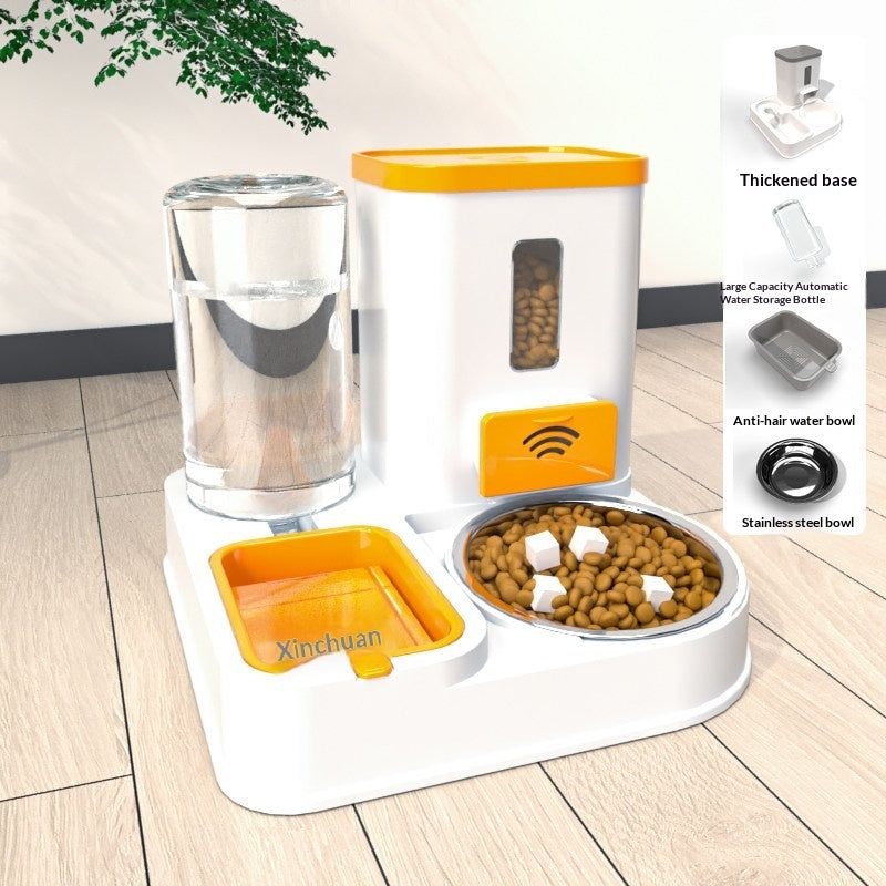 Pet Feeding And Drinking Station Bowl Set Elevated Organizer