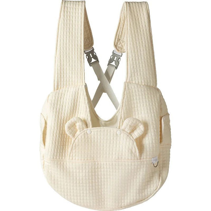 Pet Backpack Carrier Breathable Cross Design Travel Bag