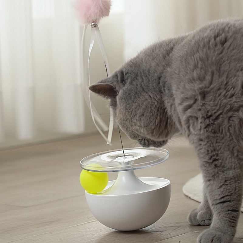 Pet Self Congratulating Funny Interactive Stick Tumbler Toy