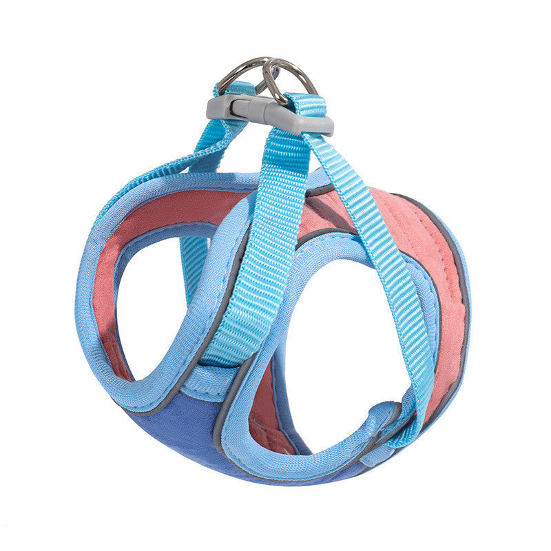 Pet Harness Leash Reflective Anti Escape Walking Set