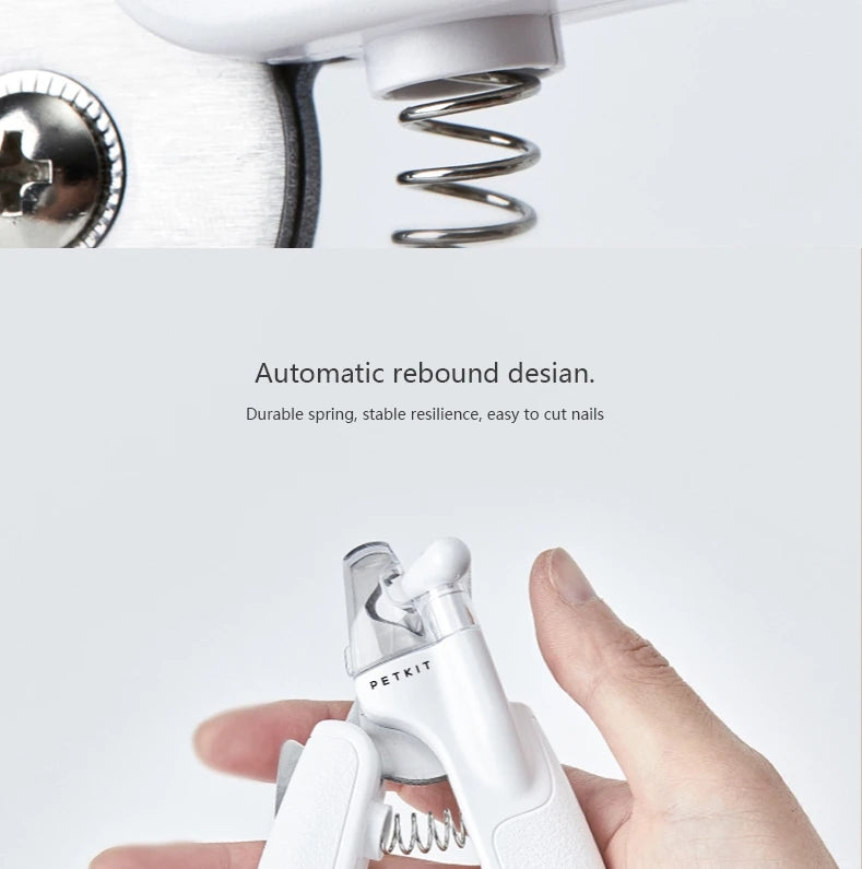 Professional LED Pet Nail Clipper Scissors Grooming Tool