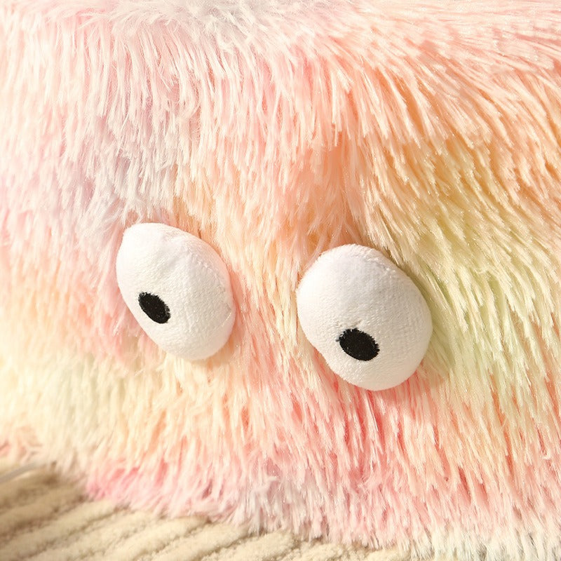 Pet Winter Warm Cute Monster Round Nest Bed House