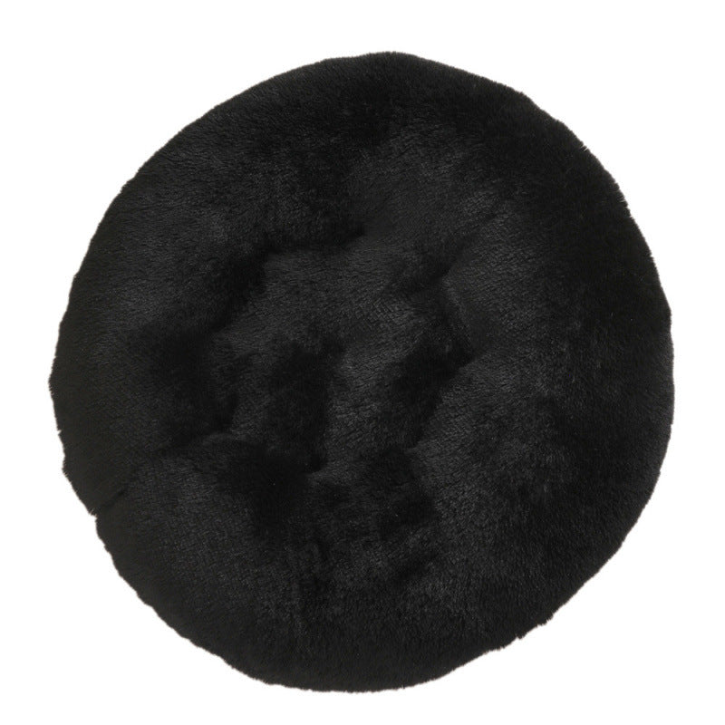 Pet Round Plush Warm Sleep Bed Mat House