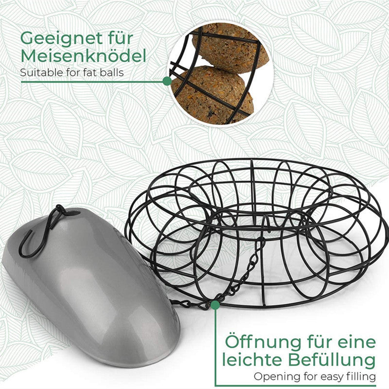 Metal Hanging Washable Outdoor Feeder