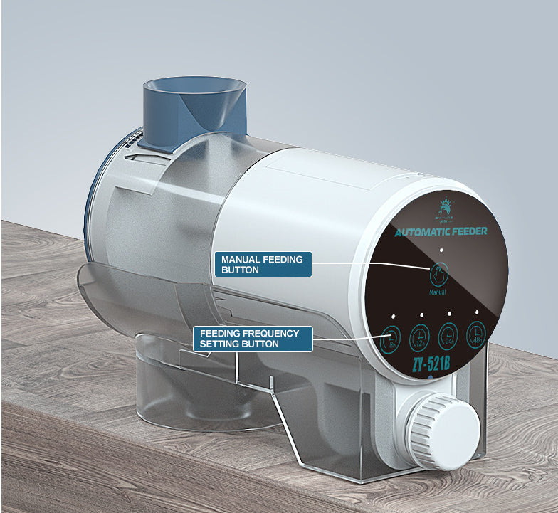 Fish Tank Automatic Timer Particle Feeder Standard Dispenser