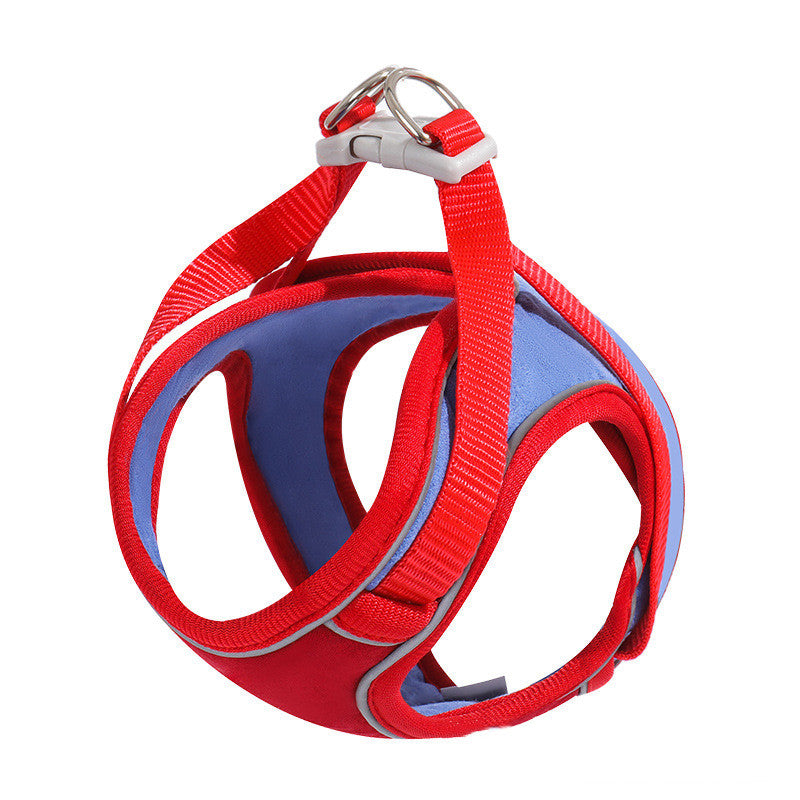 Pet Harness Leash Reflective Anti Escape Walking Set