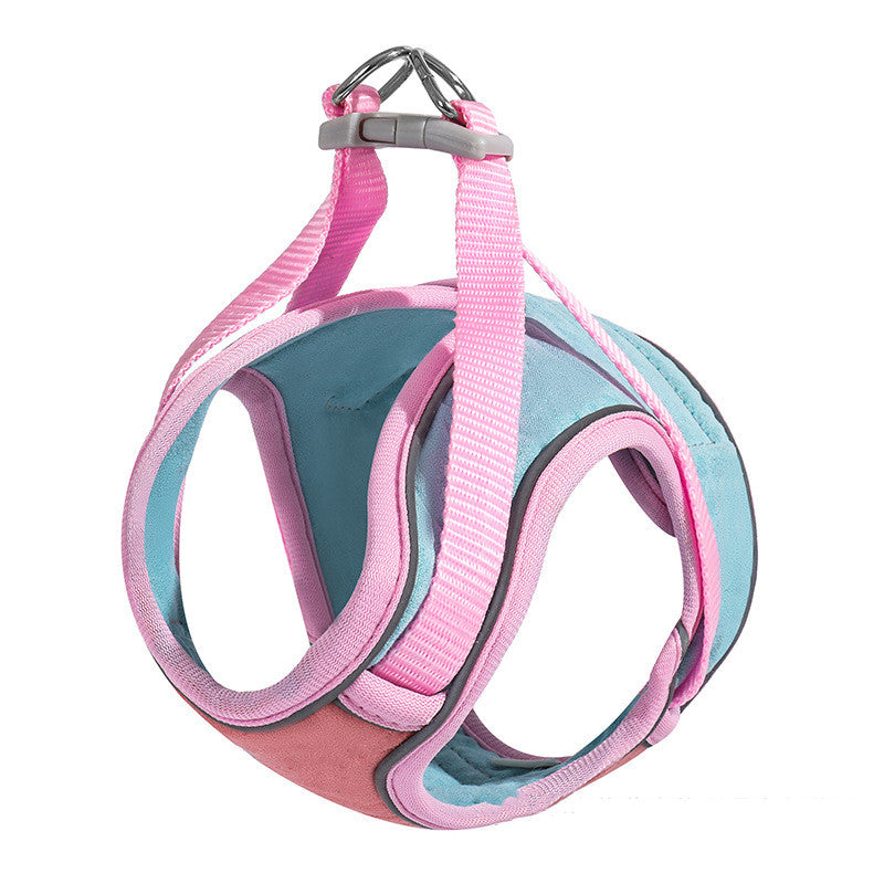 Pet Harness Leash Reflective Anti Escape Walking Set