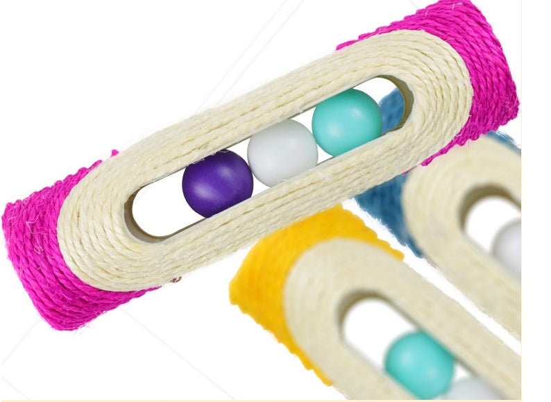 Pet Long Sisal Drum Three Piece Toy Set