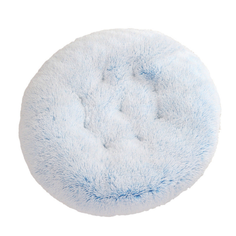 Pet Round Plush Warm Sleep Bed Mat House