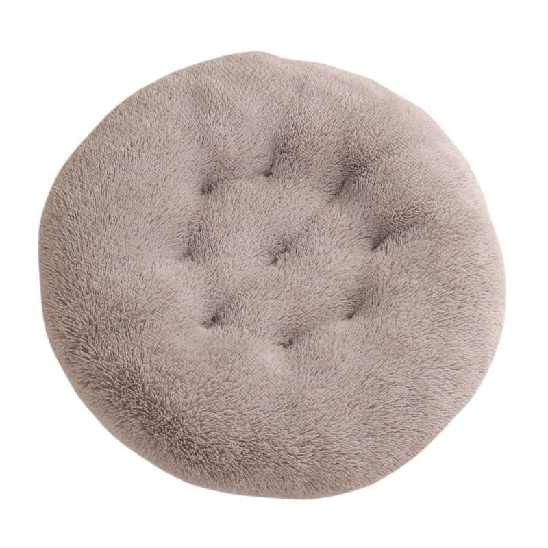 Pet Round Plush Warm Sleep Bed Mat House