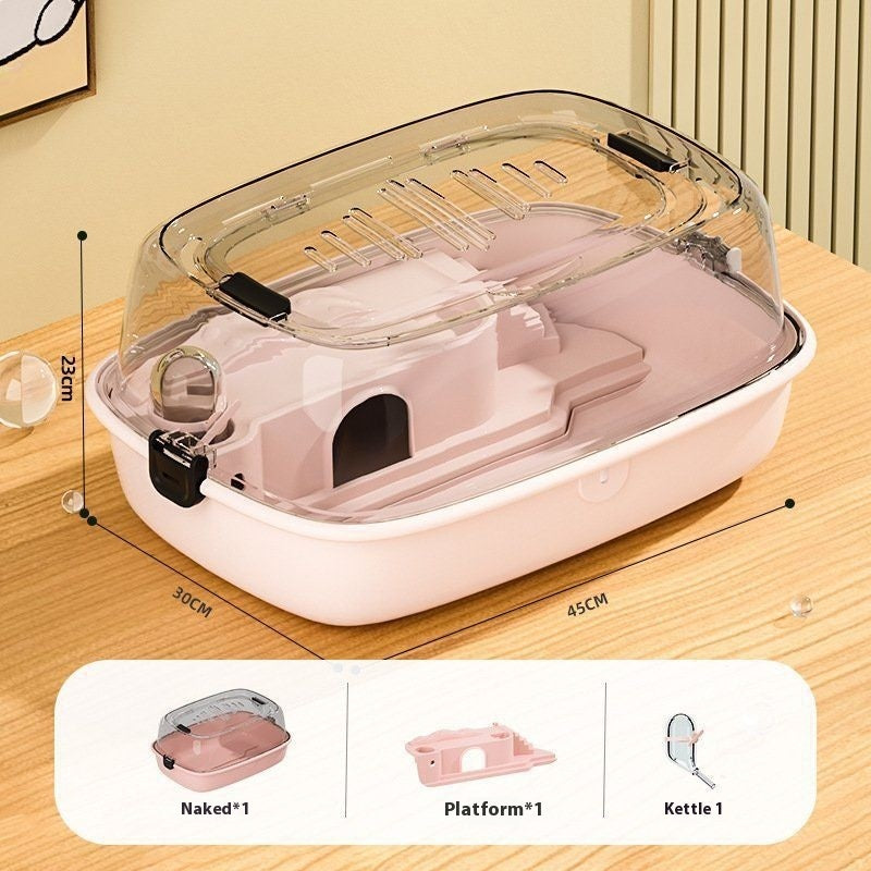 Djungarian Hamster Oversized Acrylic Transparent Cage